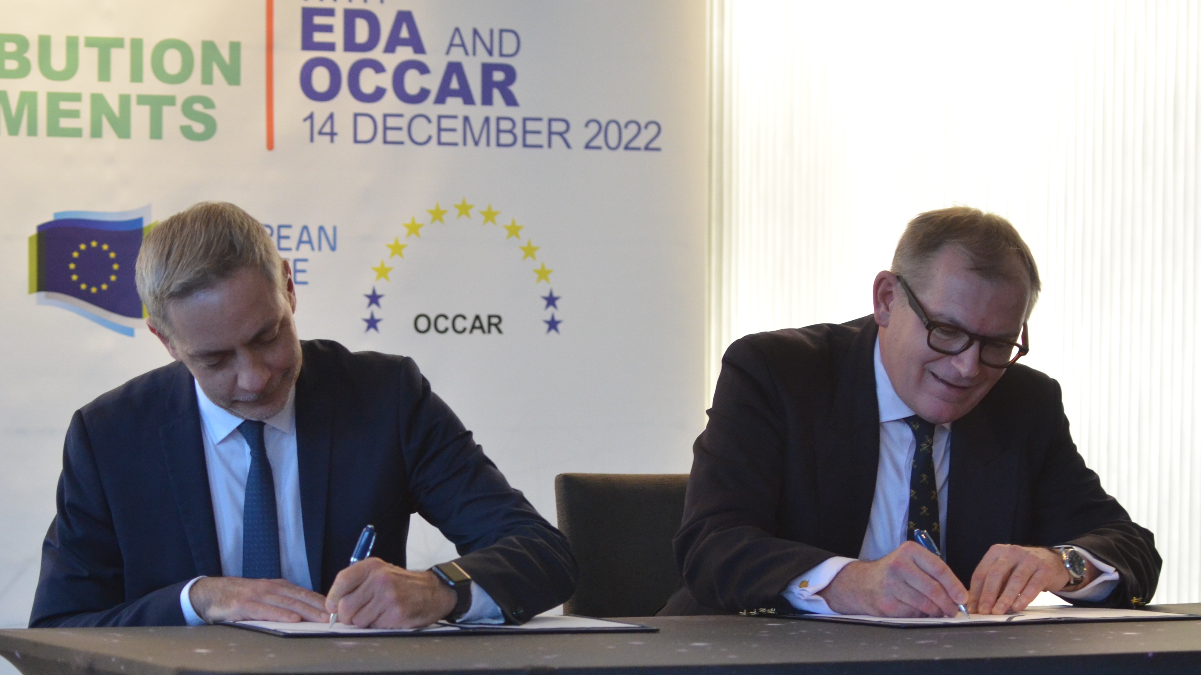 EU Commission, EDA and OCCAR sign European Defence Fund agreements