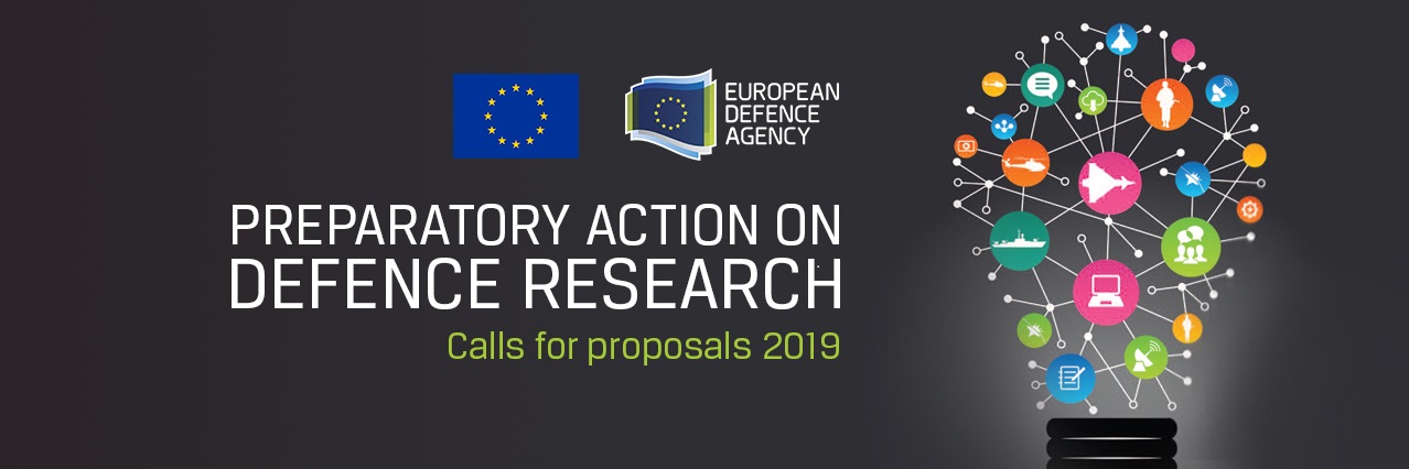 2019 calls for proposals on Preparatory Action on Defence Research published - Info & Brokerage Day on 11 April 2019