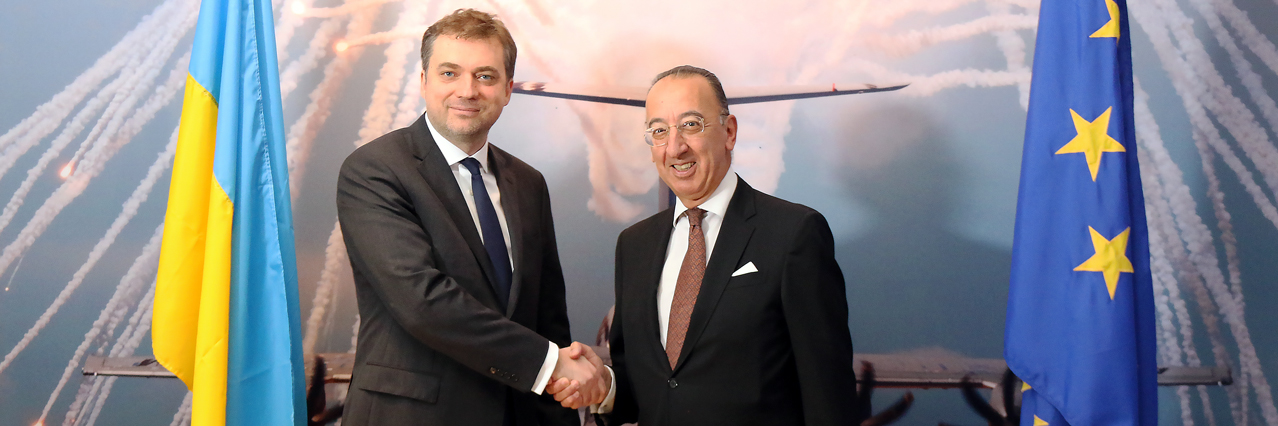 Ukrainian Minister at EDA to discuss state of cooperation