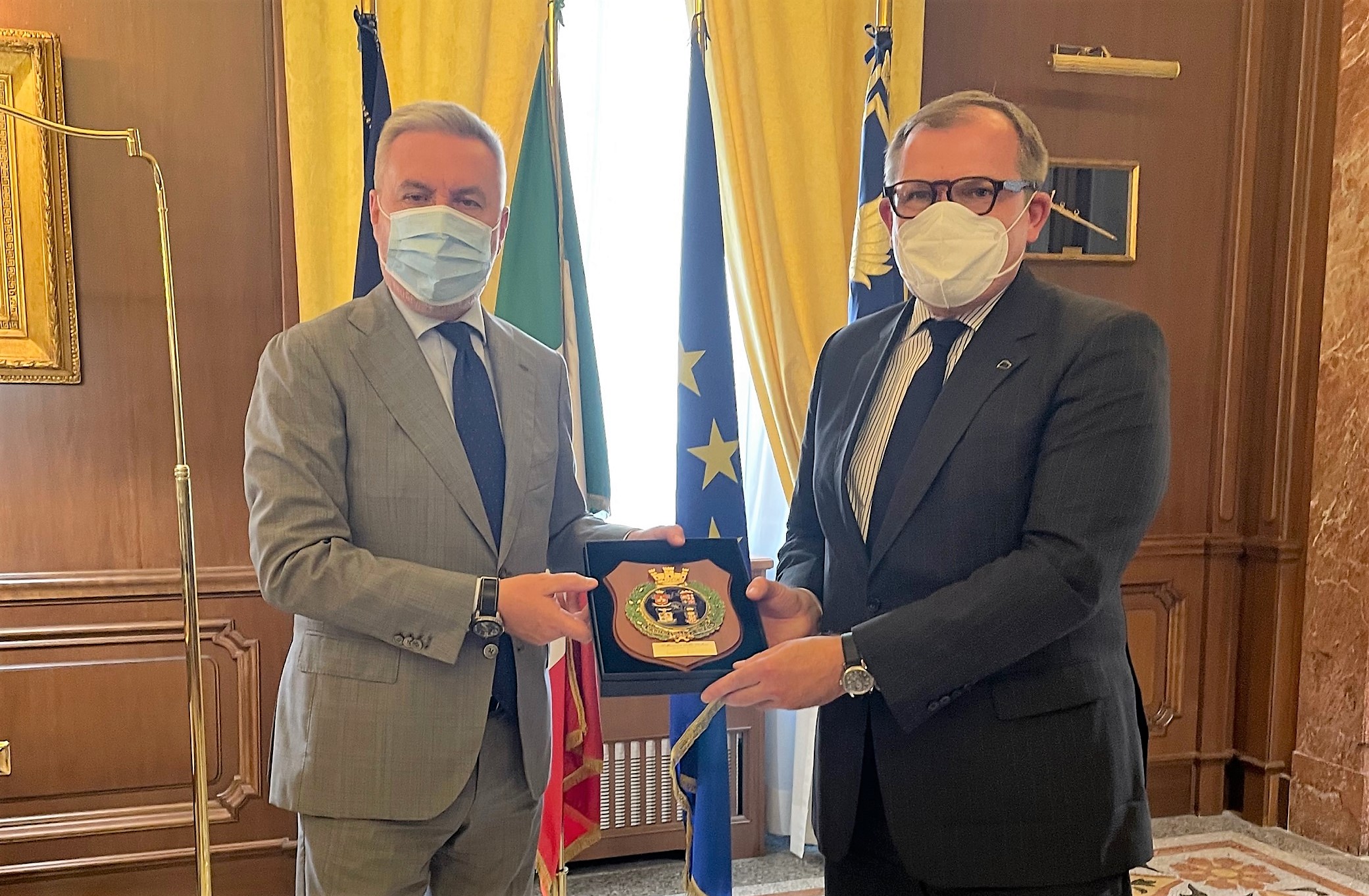 CE in Italy for high level talks 