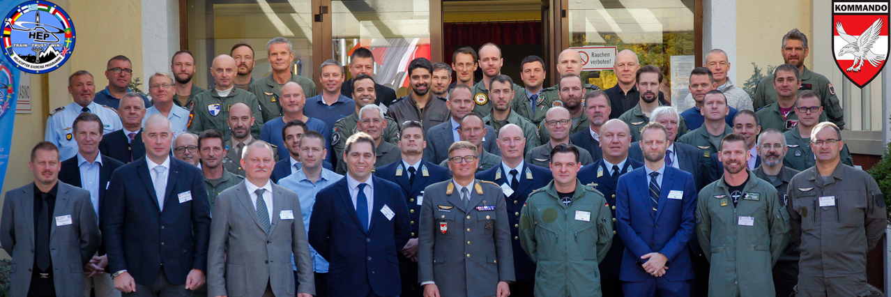 Helicopter Tactics high on EDA agenda with symposium held in Austria and instructor course completed in Sweden