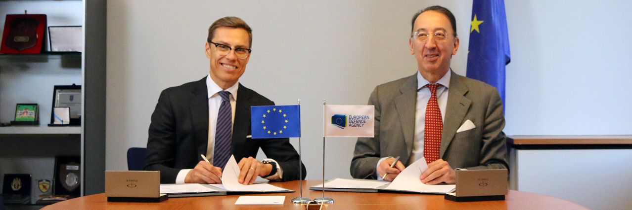 European Defence Agency and European Investment Bank sign cooperation agreement