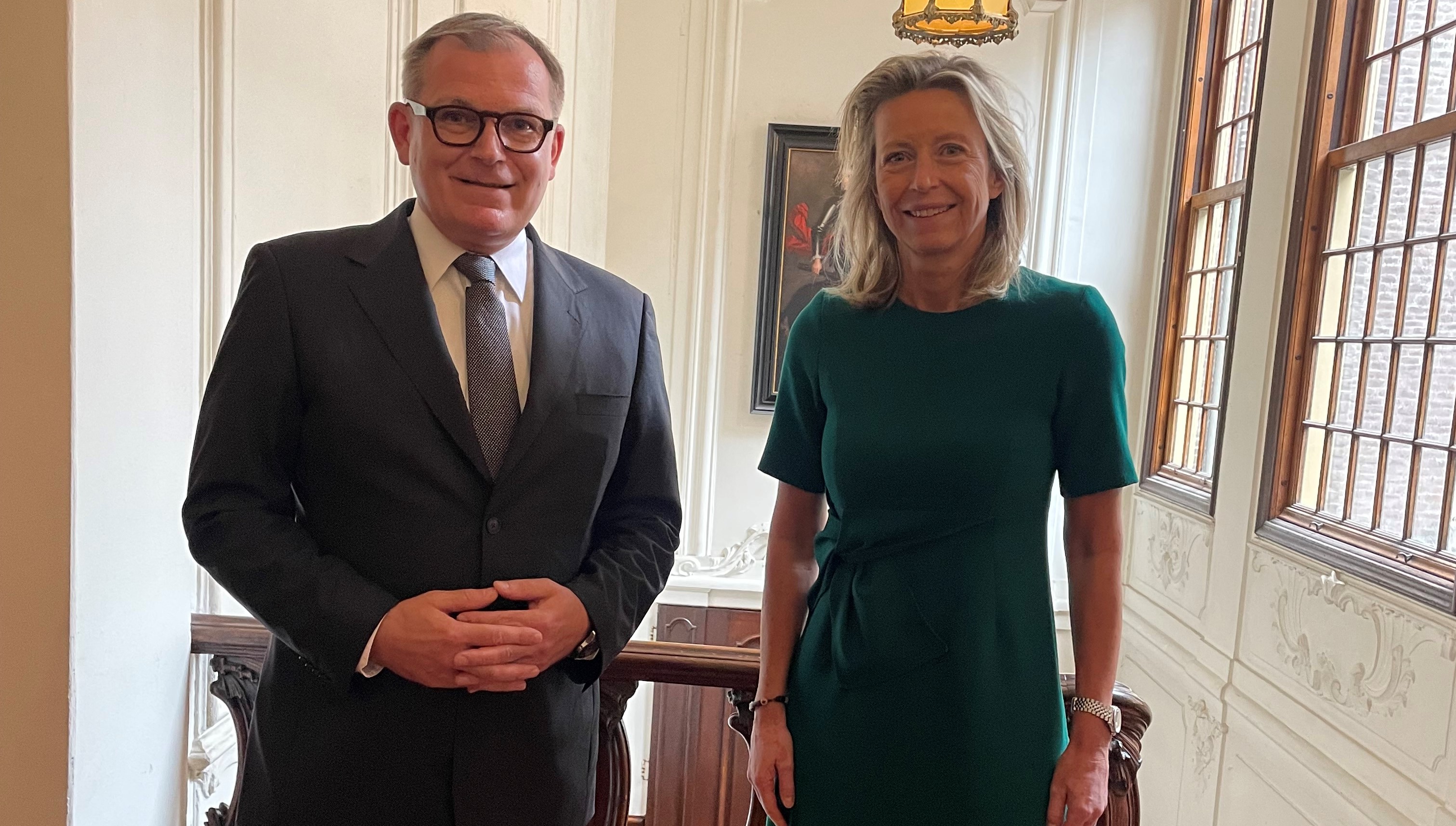 CE visits the Netherlands for high level talks 