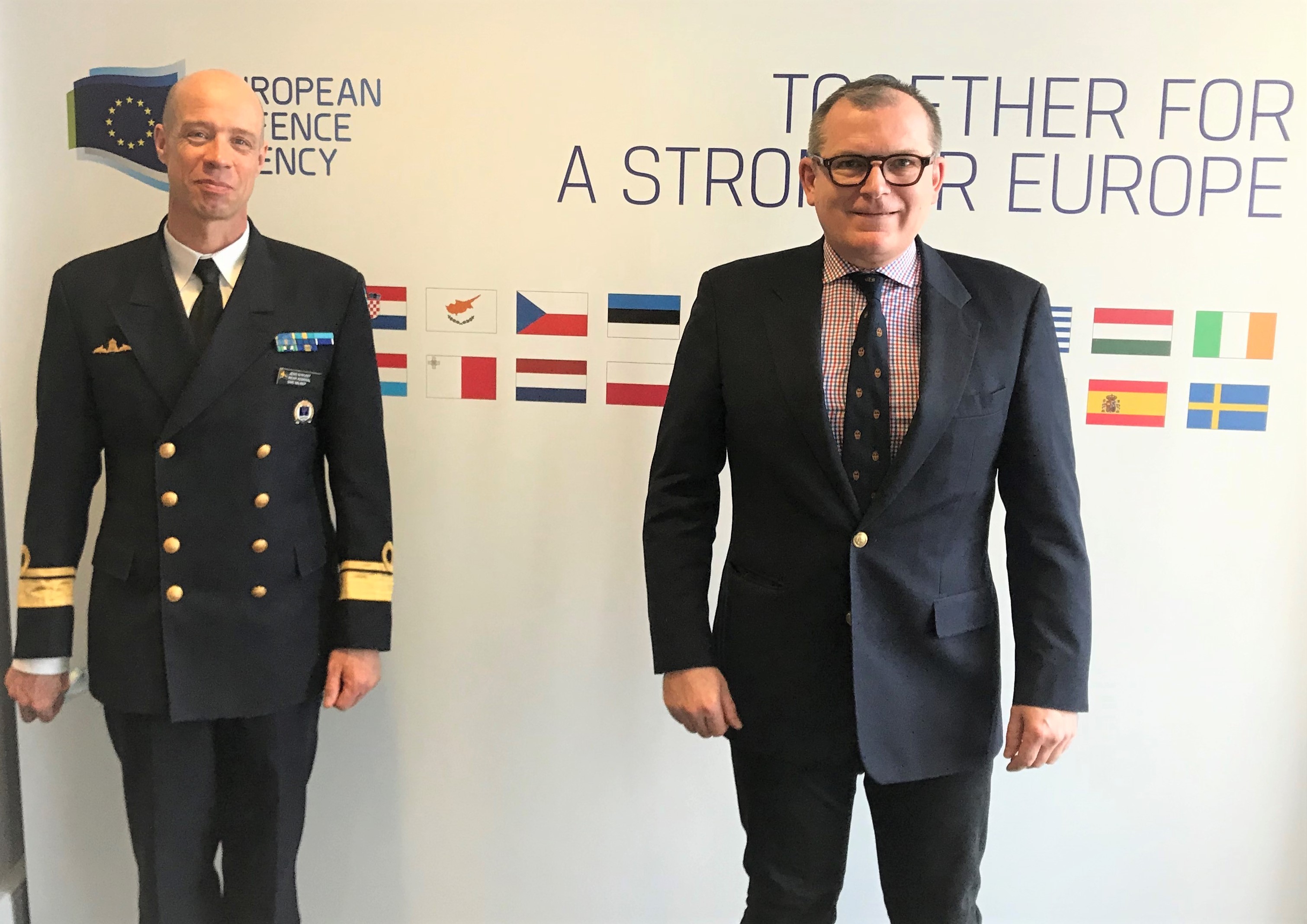 Chief Executive meets Member States’ MilReps