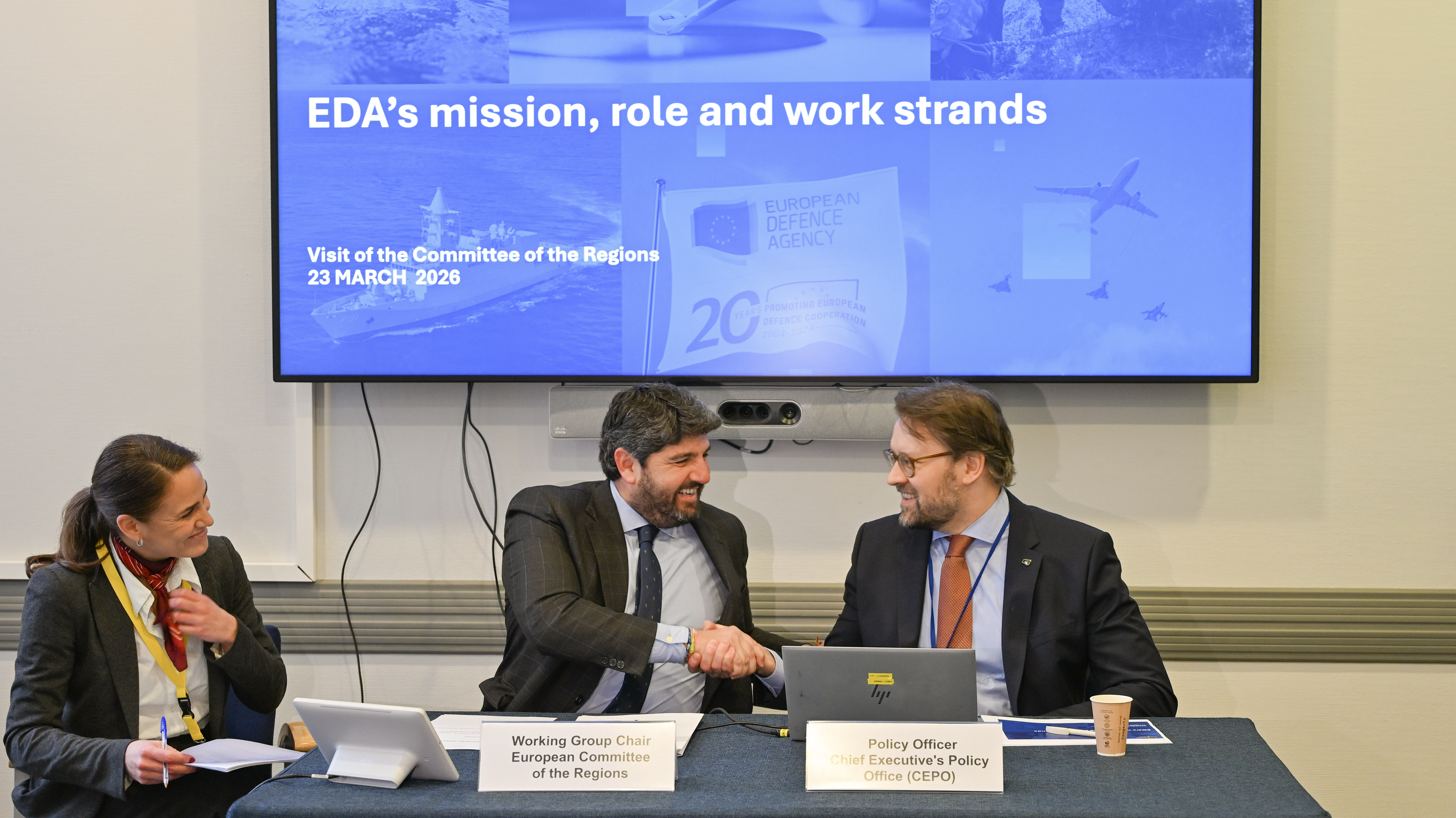 EDA briefs EU’s Committee of the Regions for defence readiness