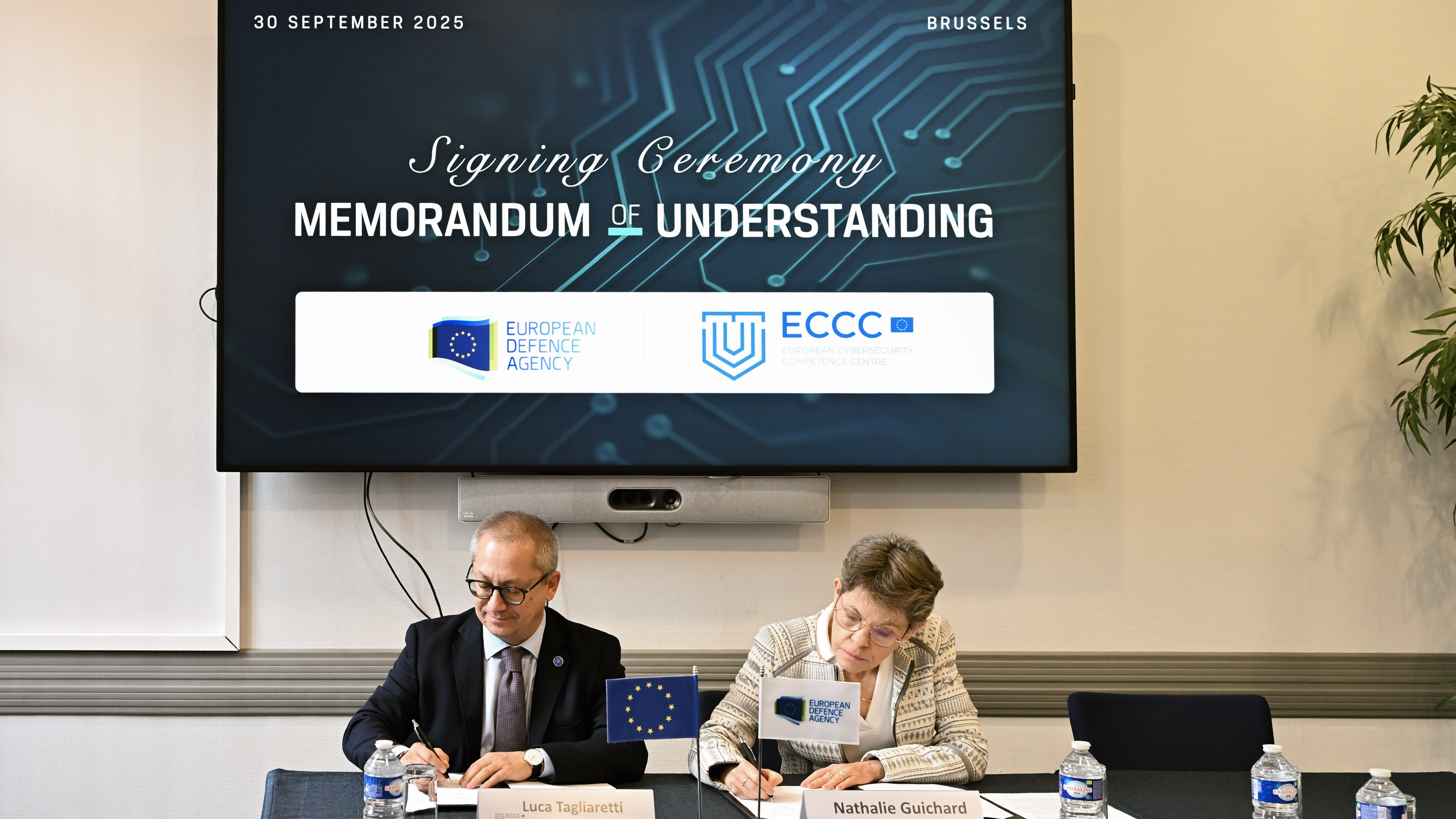 EDA and ECCC strengthen cooperation to reinforce EU cyber defence