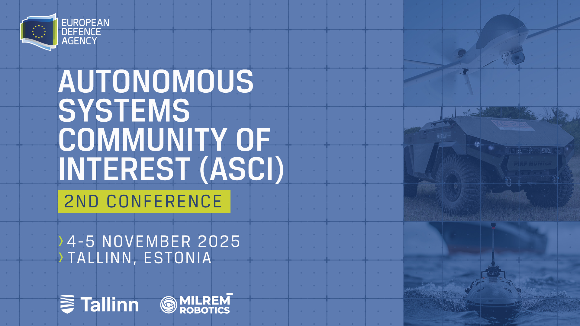 2nd Autonomous Systems Community of Interest (ASCI) Conference