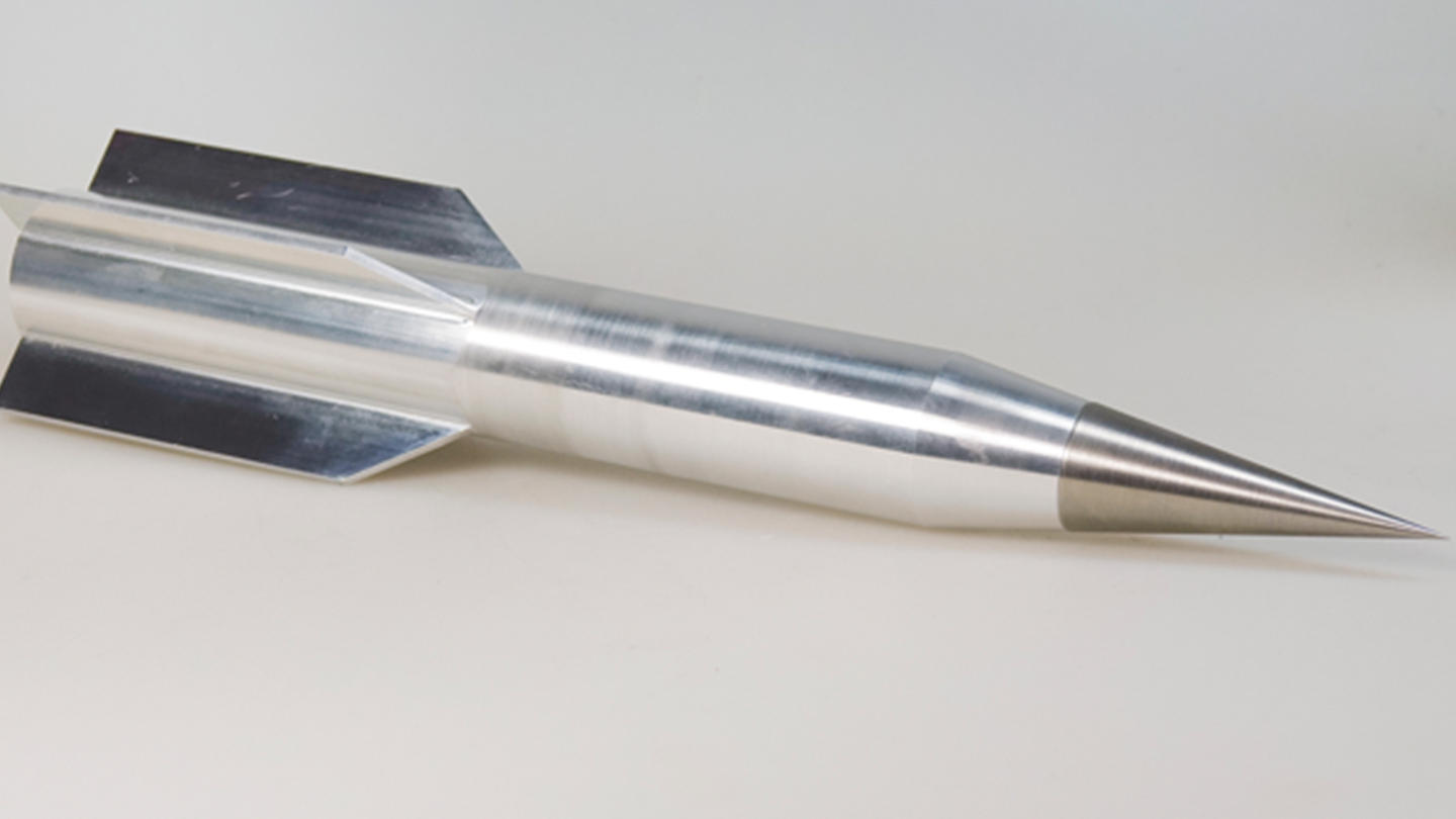 ISL hypersonic projectile. Copyright: ISL