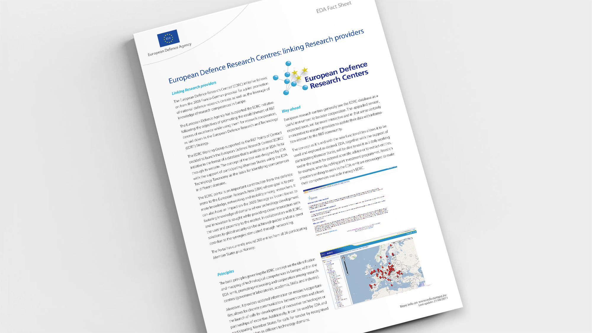 Factsheet EDRC Portals