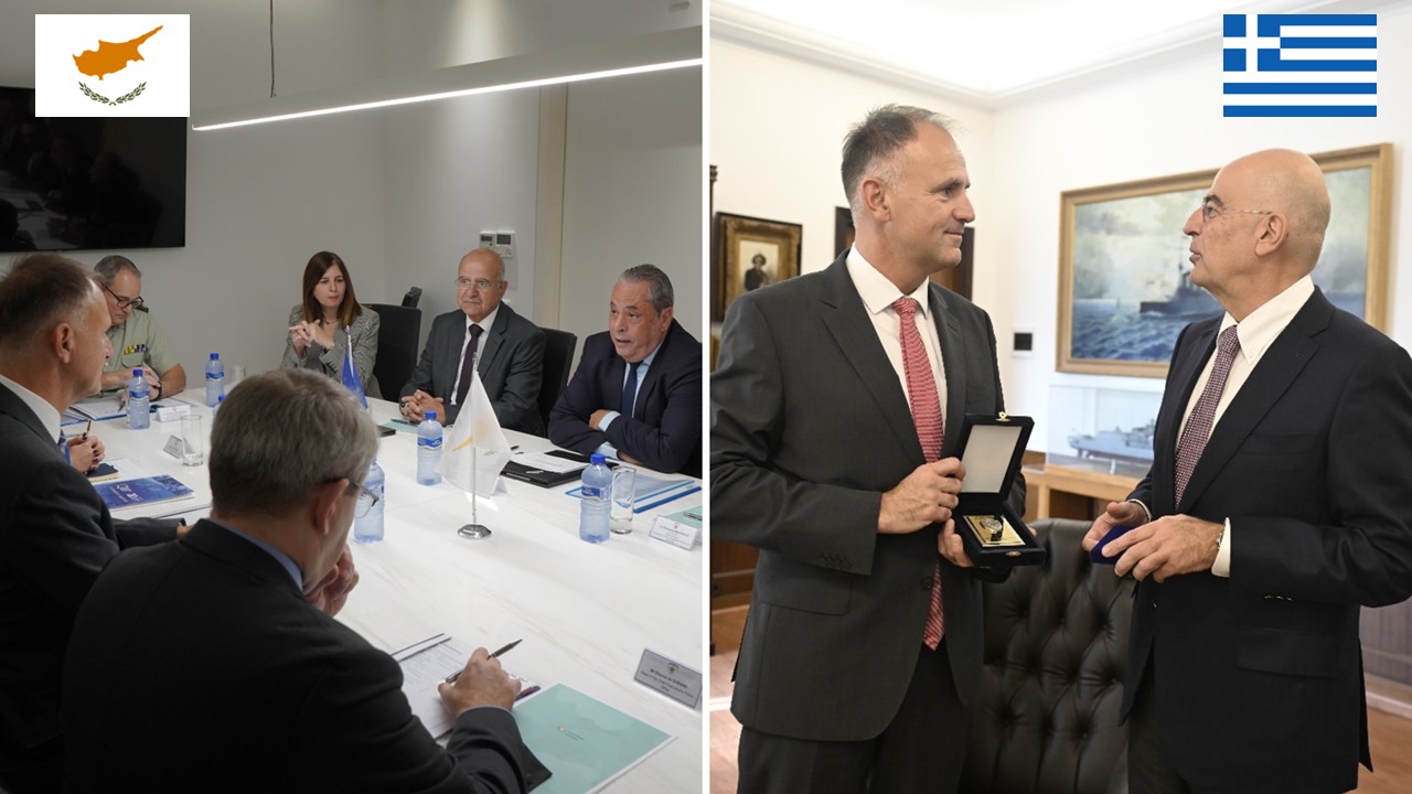 EDA Chief Executive visits Greece and Cyprus